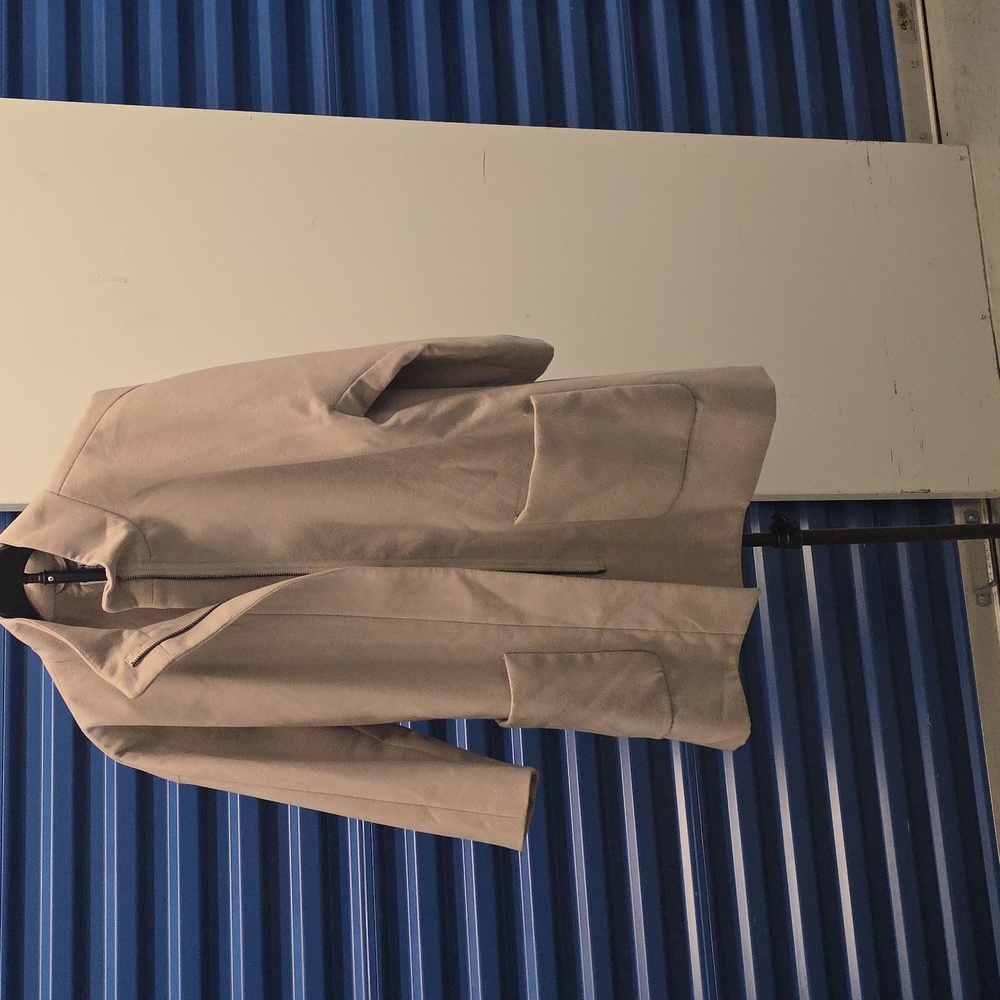 Old Navy Women's Cream Trench Coat